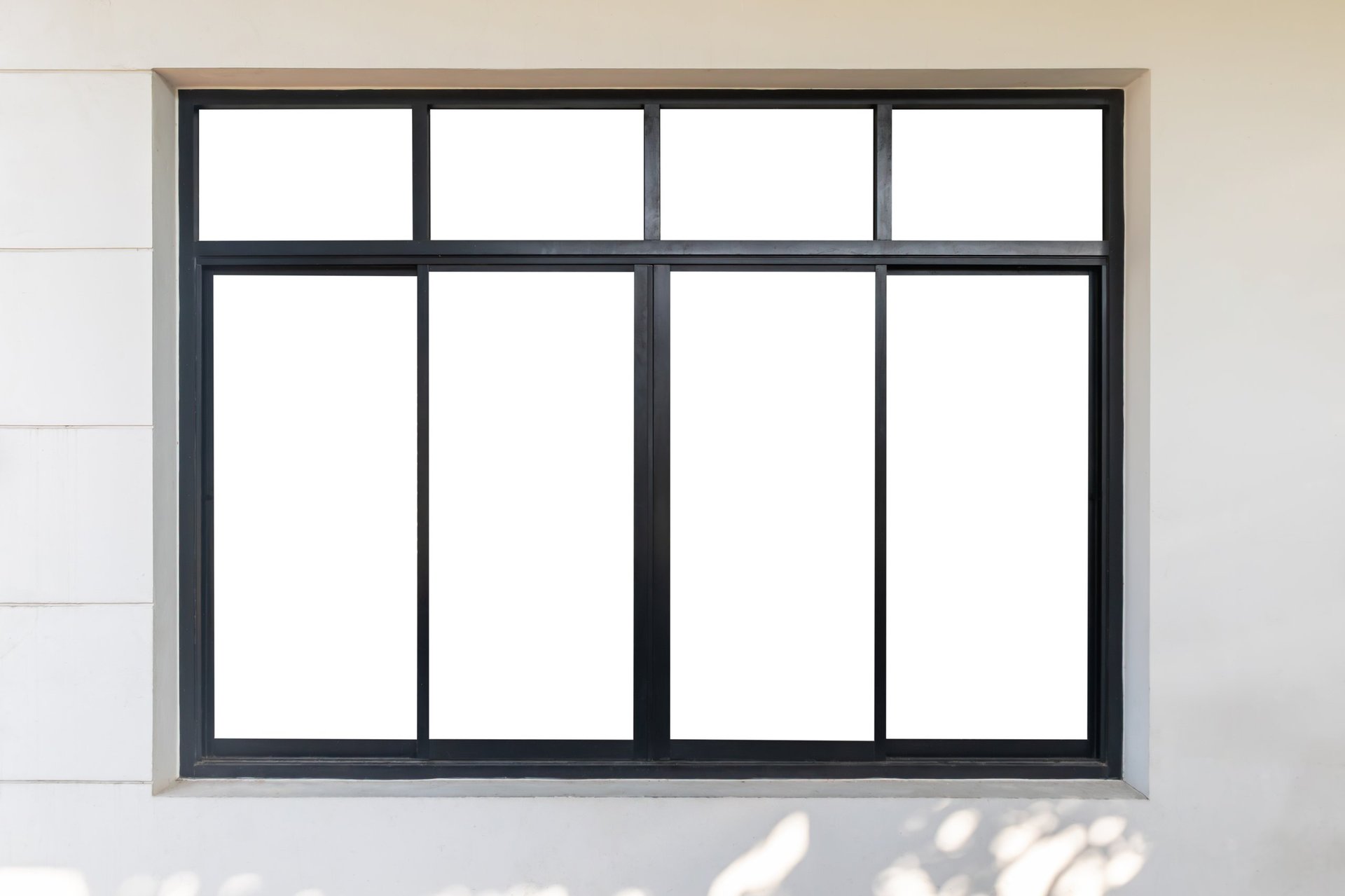 Ventanas modernas de vidrio